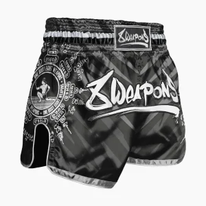 Pantalones cortos kick-tailandés 8 Weapons 8 Maneras Yant