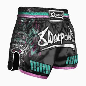 Pantalones kick-thai 8 Weapons Samurai 2.0 Cibernético