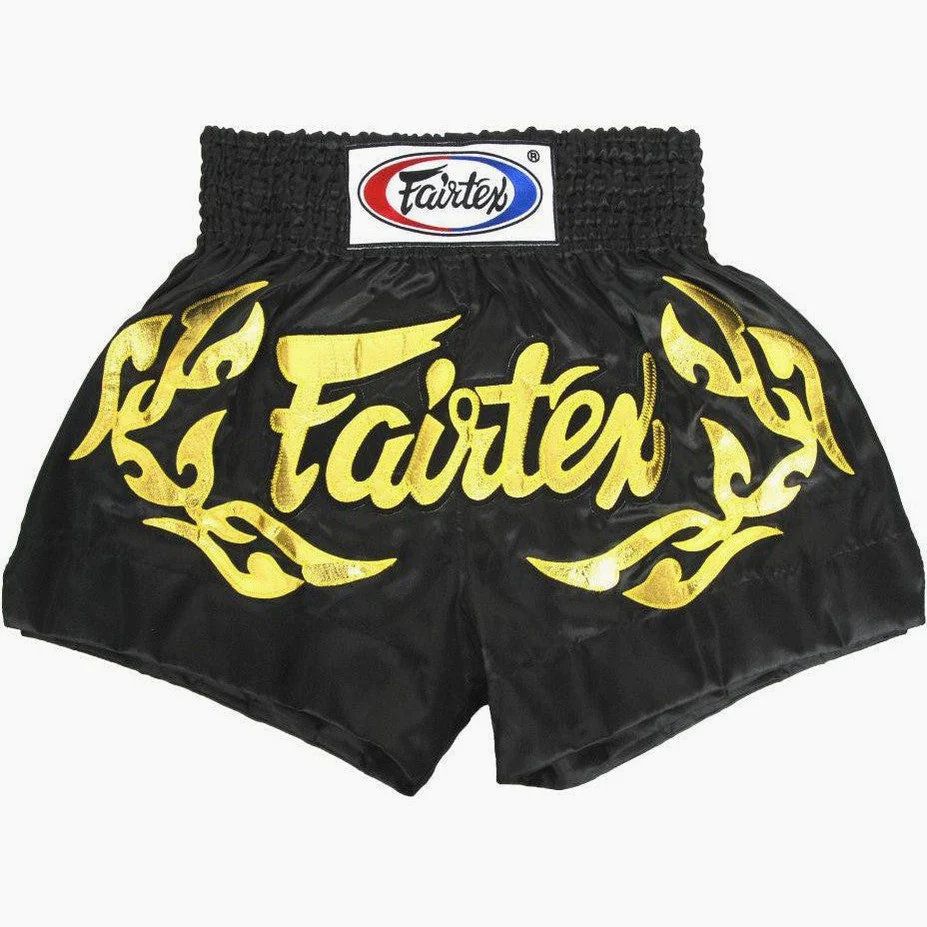 Pantalones kick-thai Fairtex BS0646 Oro Eterno