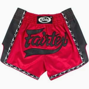 Pantalones kick-thai Fairtex BS1703 Rojo