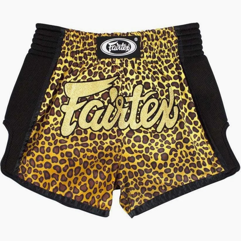 Pantalones kick-thai Fairtex BS1709 Leopardo