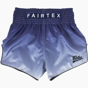 Pantalones kick-thai Fairtex BS1905 Desvanecimiento Azul