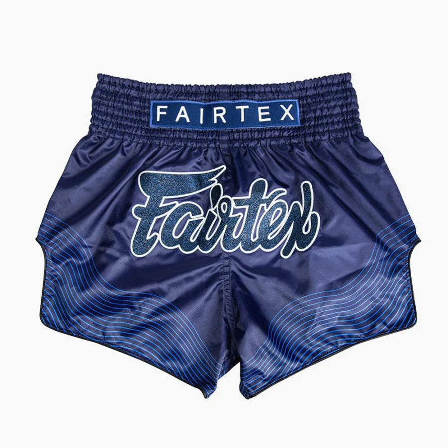 Pantalones kick-thai Fairtex BS1930 Blue Ocean