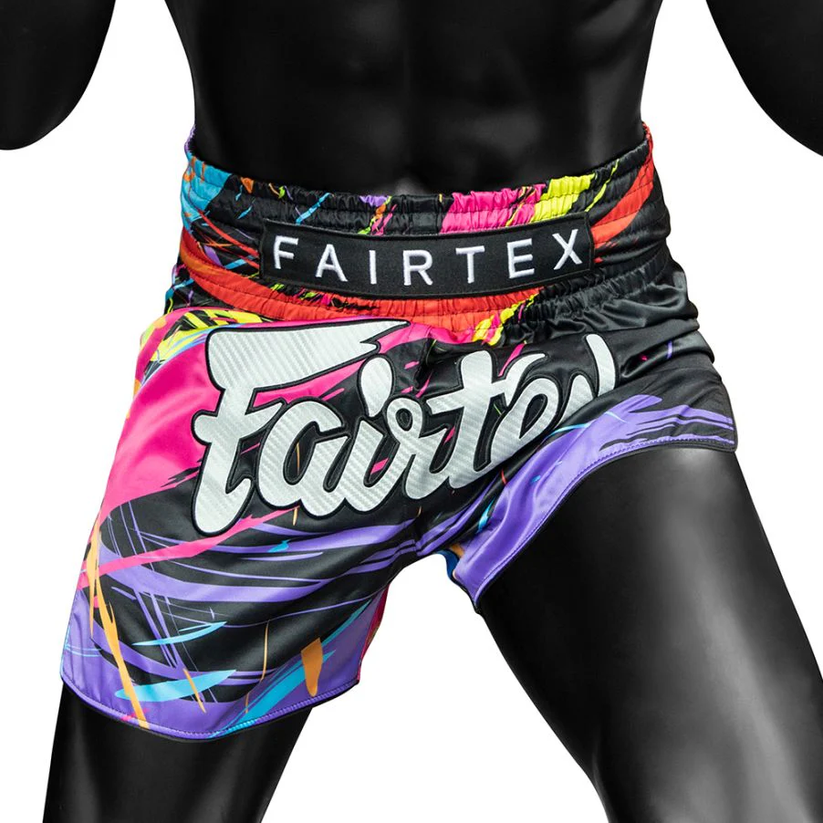 Pantalones kick-thai Fairtex BS1934 World Music - Imagen 5
