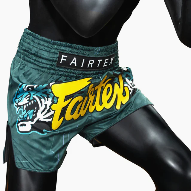 Pantalones cortos kick-tailandés Fairtex BS1952 Jungle Hunter - Imagen 5