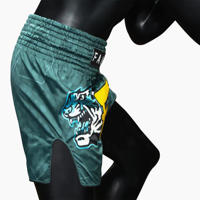 Pantalones cortos kick-tailandés Fairtex BS1952 Jungle Hunter - Imagen 6
