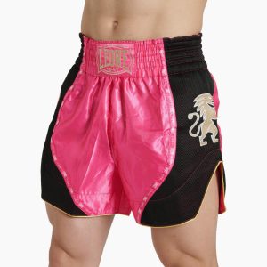 Pantalones cortos kick-tailandés Leone Classic AB881 Rosa