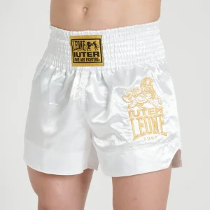 Pantalones cortos kick-thai Leone IUTER AB02IU Blanco