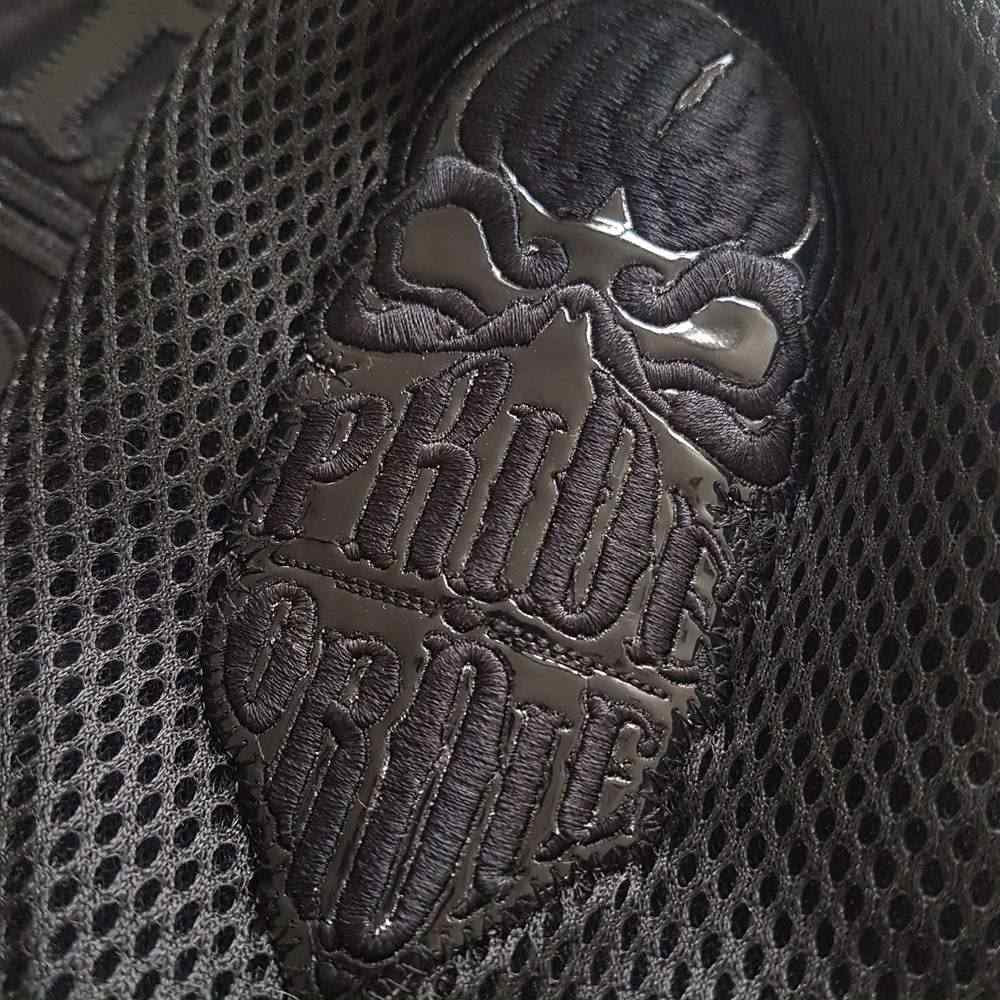 Pantalones kick-thai Pride or Die Reckless Full Black - Imagen 6