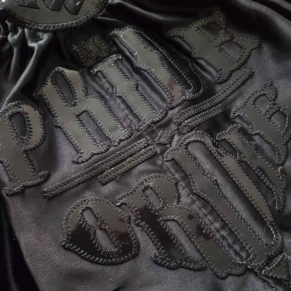 Pantalones kick-thai Pride or Die Reckless Full Black - Imagen 7