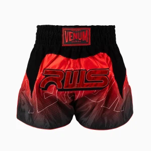 Pantalones cortos kick-thai RWS x Venum 2.0 Negro-rojo