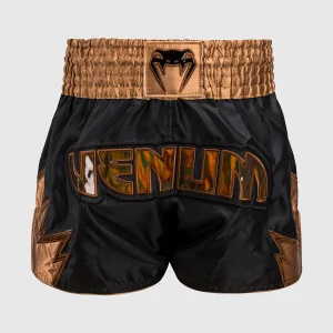 Pantalones kick-thai Venum Infierno Negro-bronce