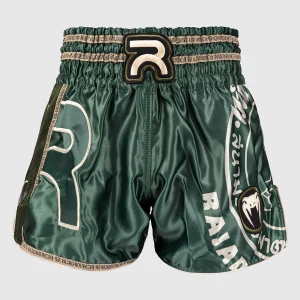 Pantalones cortos kick-tailandés Venum x Rajadamnern Verde