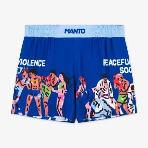 Pantalones MMA Manto Gym 3.0 Azul