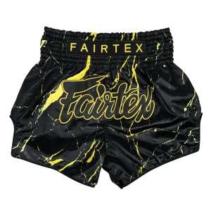 Pantalones kick-thai Fairtex BS1947 Black Marble