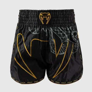 Pantalones cortos kick-thai Venum Serpenti Negro