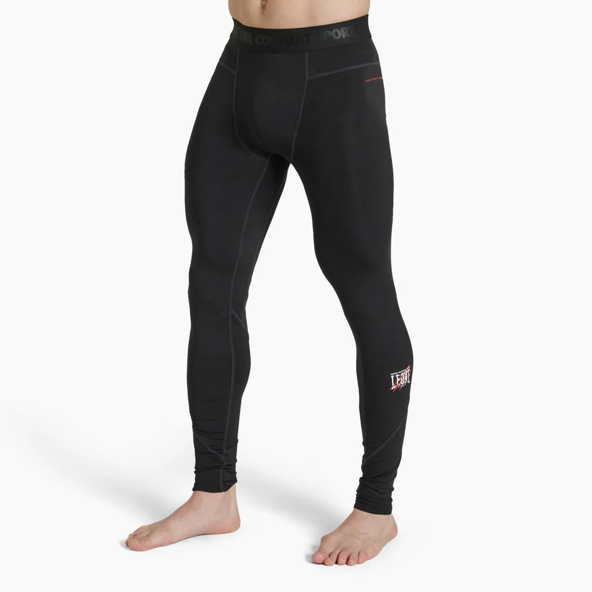Pantalones a compressione Leone Primal Instinct AB930 Negro