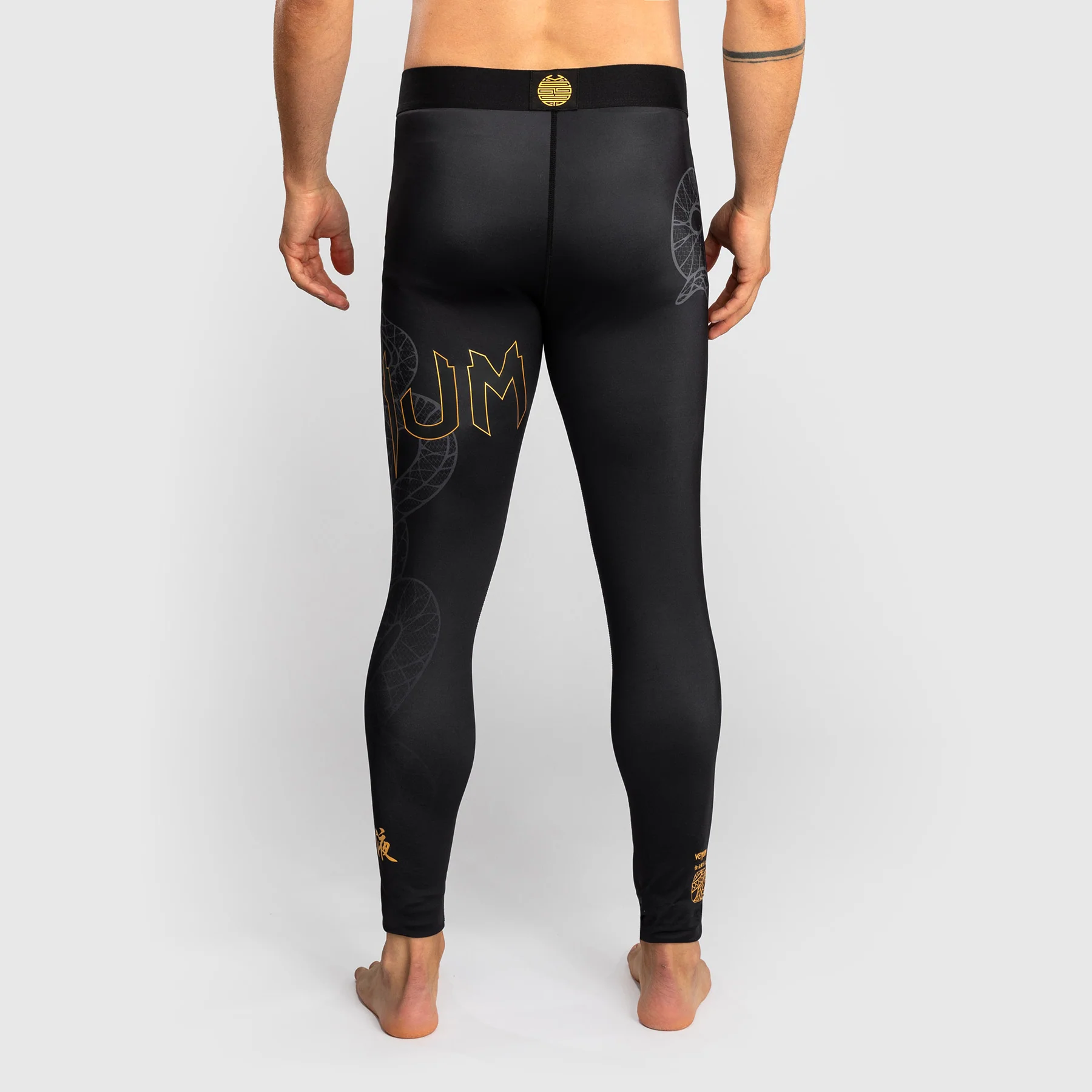 Pantalones a compresión Venum Serpenti Negro - Imagen 3