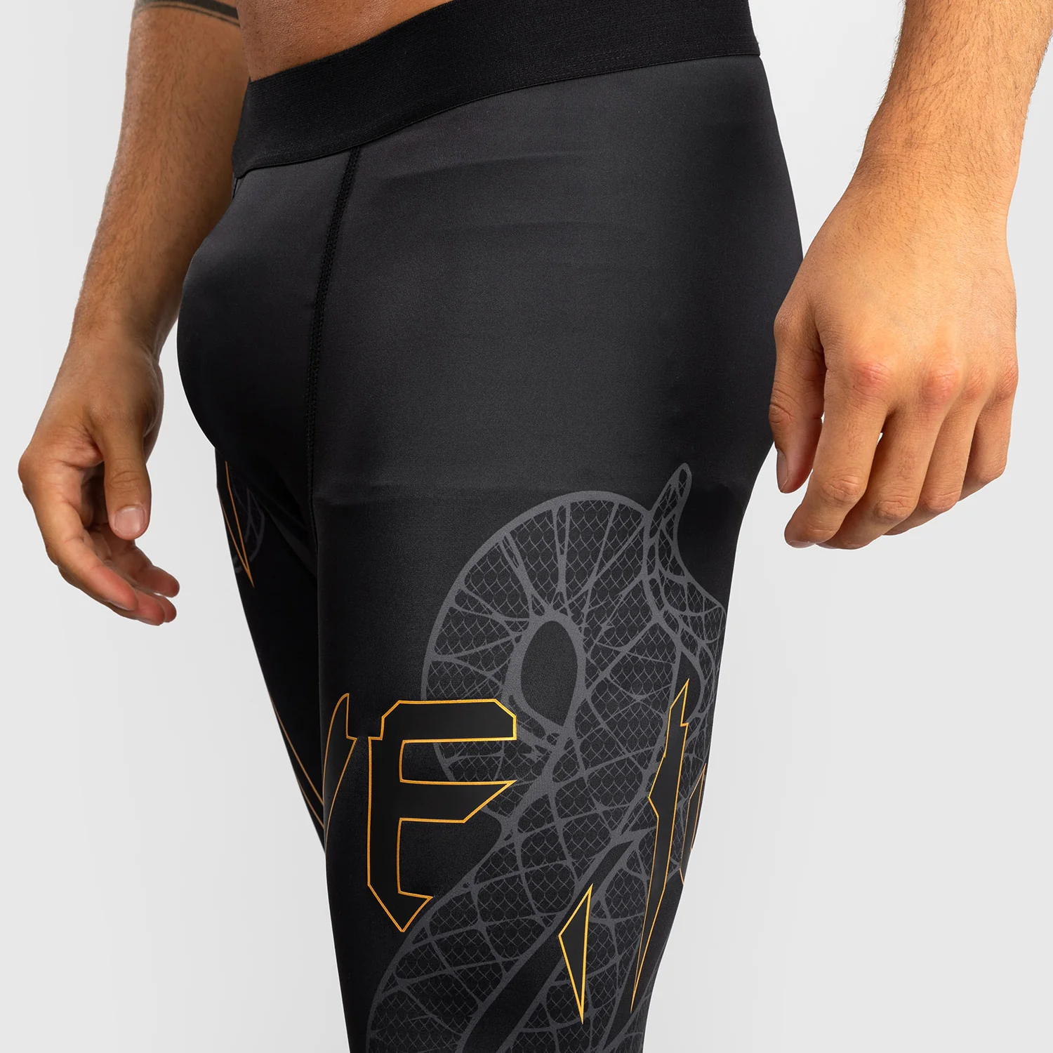 Pantalones a compresión Venum Serpenti Negro - Imagen 6