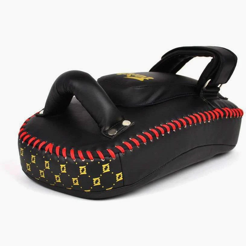 Pao Fairtex Microfibra Curvada Pequeña KPLC6 Negro-oro - Imagen 6