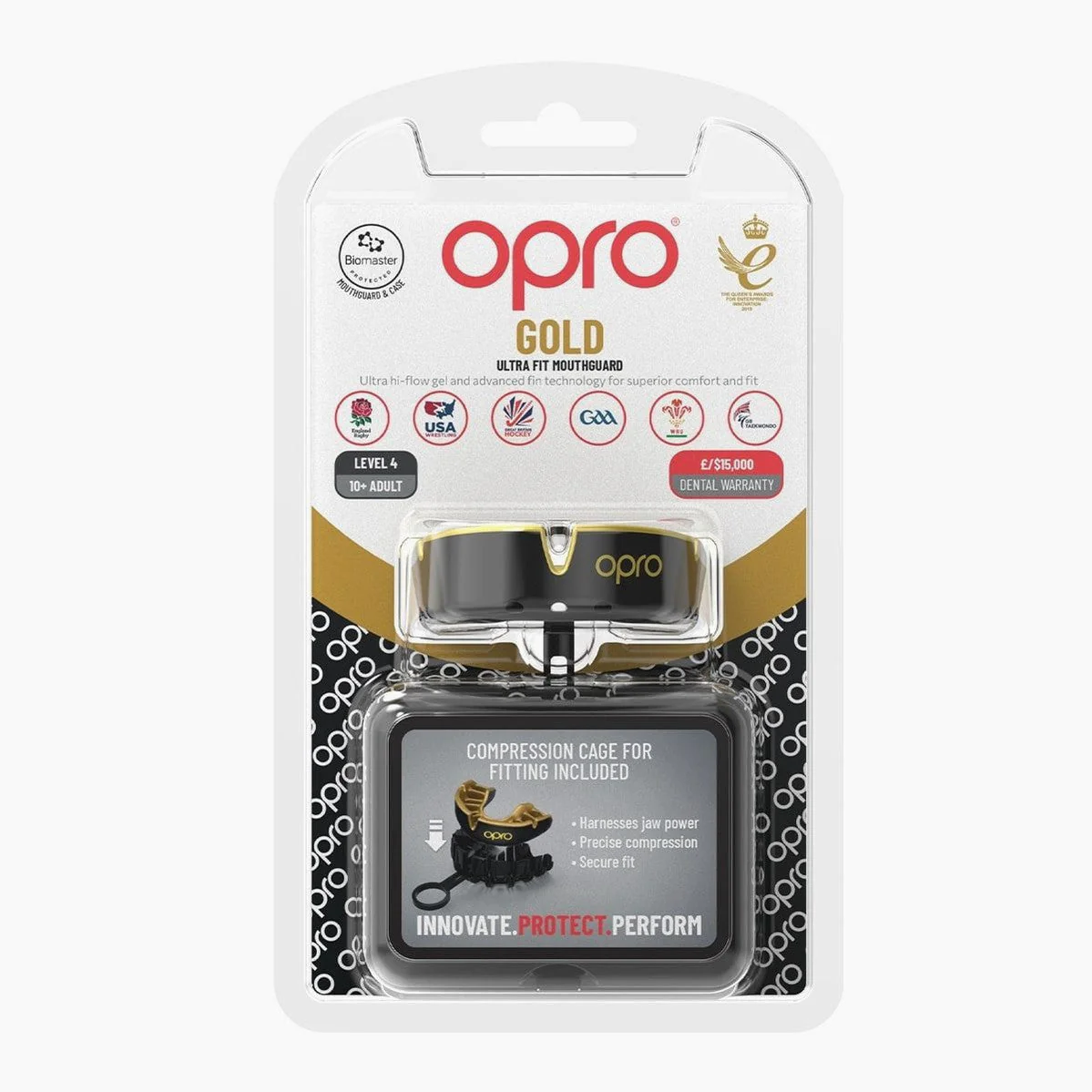Protector bucal Opro Gold Autoajuste - Imagen 7
