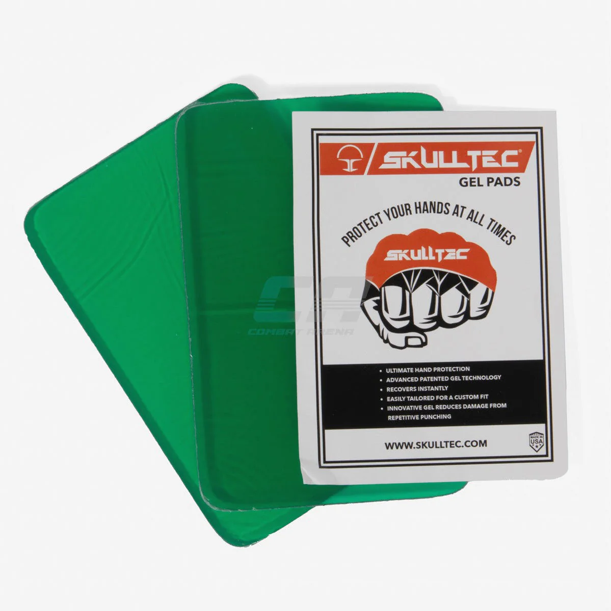 Protectores de nudillos Skulltec en gel