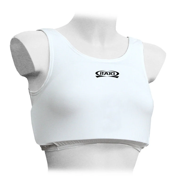 Protector pecho mujer en polietileno con parte superior elástica Itaki Art. 424