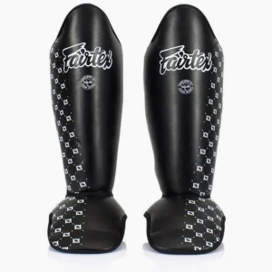 Espinilleras Fairtex Competición SP5 con parapiés Negro