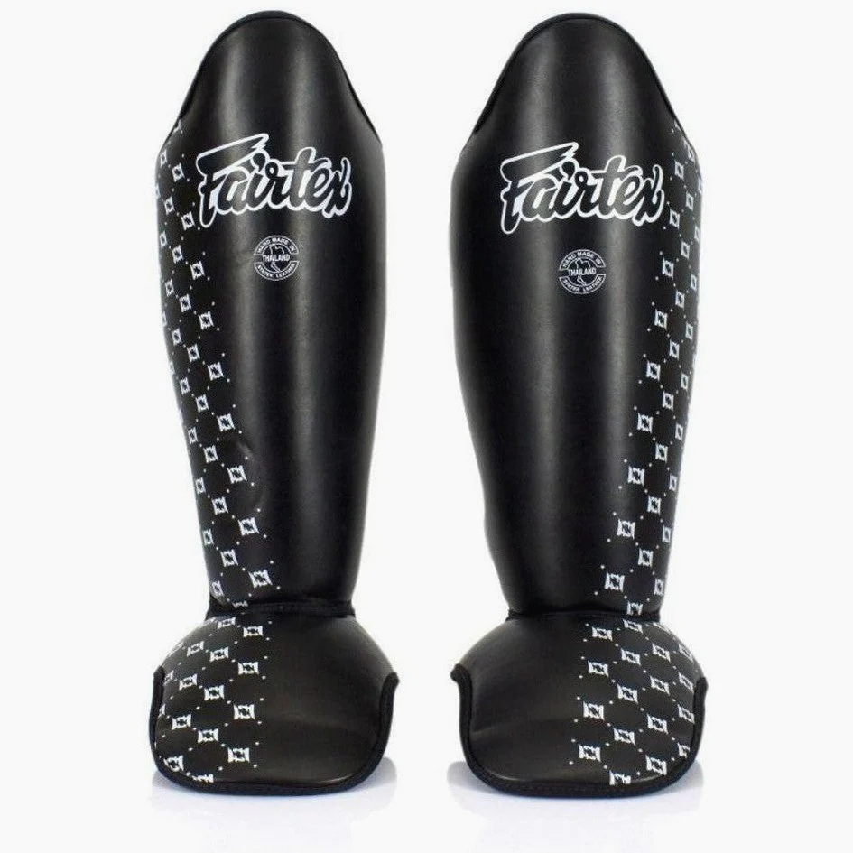 Espinilleras Fairtex Competición SP5 con parapiés Negro