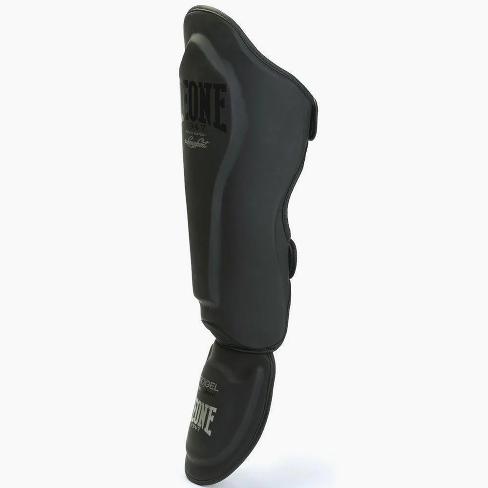 Espinilleras Leone Edición Negra PT119 - Imagen 4