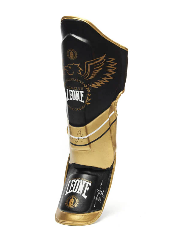 Espinilleras Leone Legionarivs Alessio Sakara PT152 con parapiés - Imagen 8