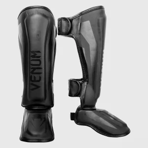 Espinilleras niño Venum Elite Negro