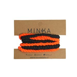 Pulsera Minka Negra Fluor