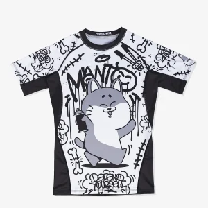 Rashguard Manto Debza de manga corta Negro