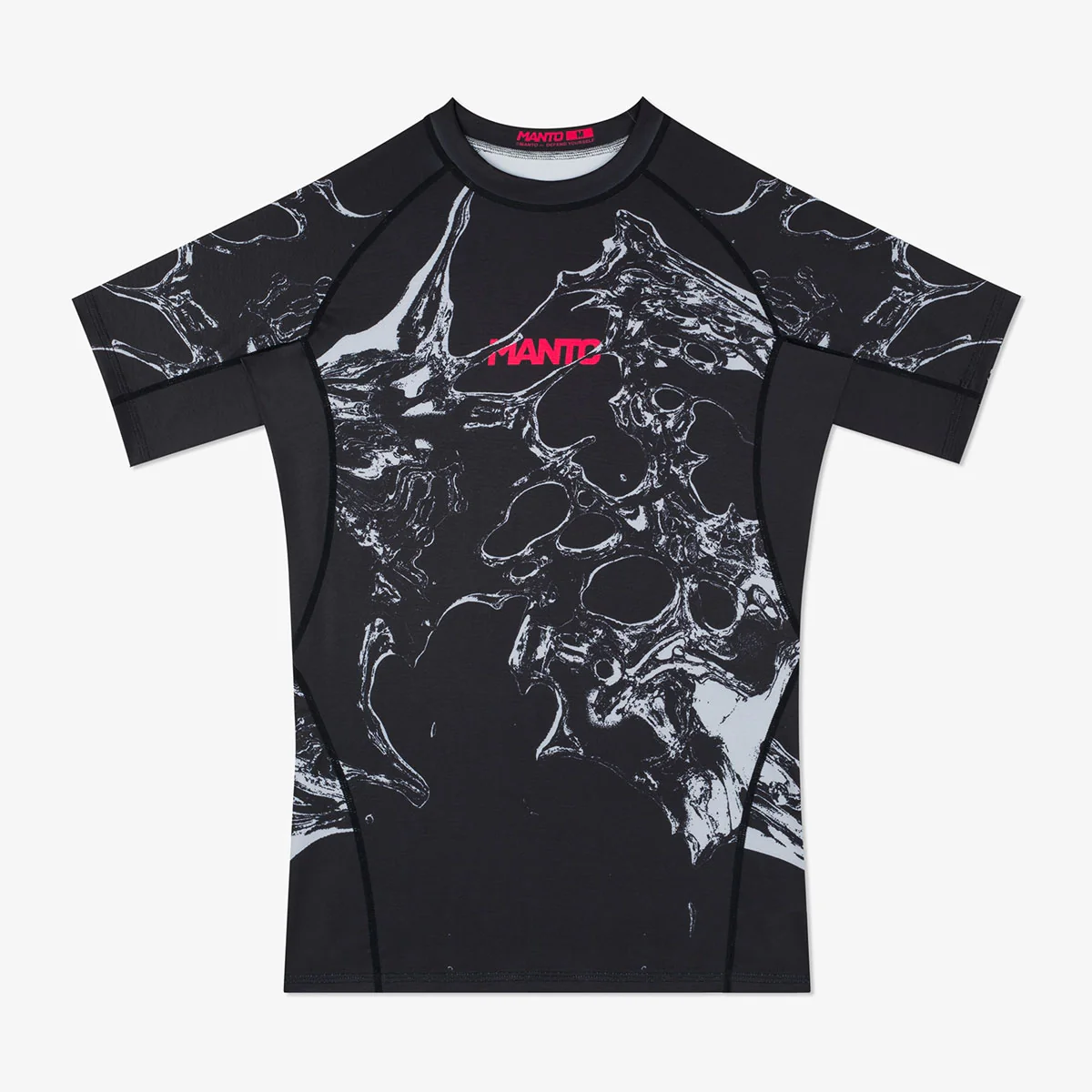 Rashguard Manto Flux mangas cortas Negro