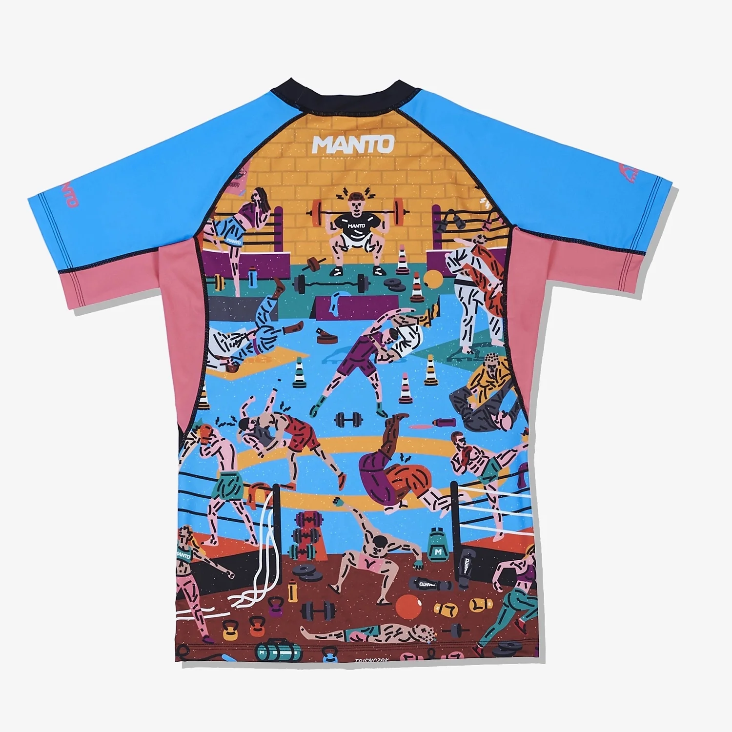 Rashguard Manto Gym 2.0 mangas cortas