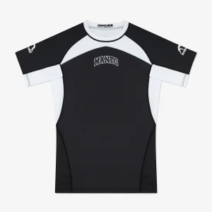 Rashguard Manto Ranked 25 mangas cortas Blanco