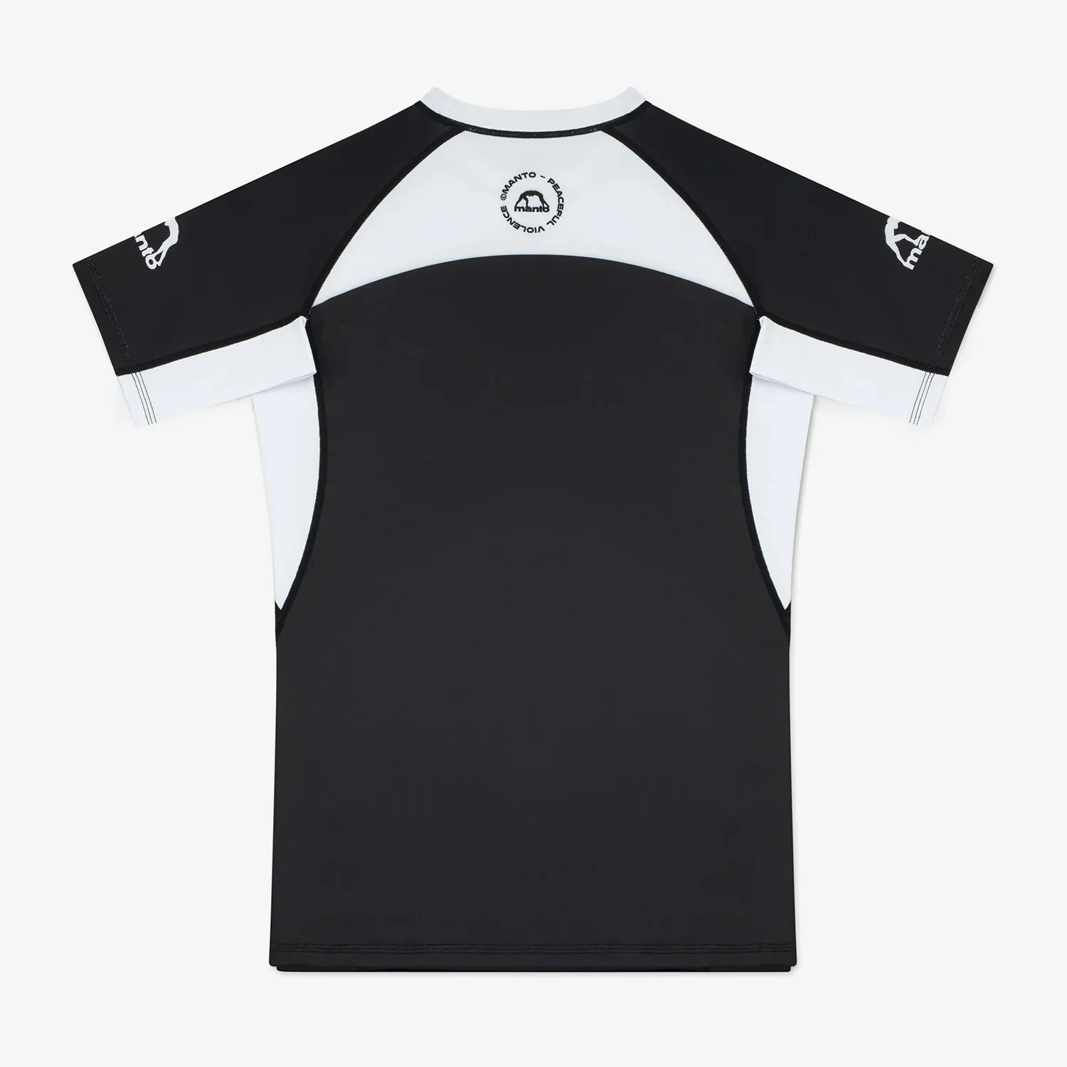 Rashguard Manto Ranked 25 mangas cortas Blanco - Imagen 3
