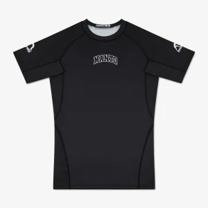 Rashguard Manto Ranked 25 mangas cortas Negro