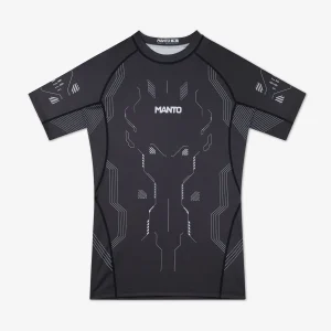 Rashguard Manto Shield mangas cortas Negro
