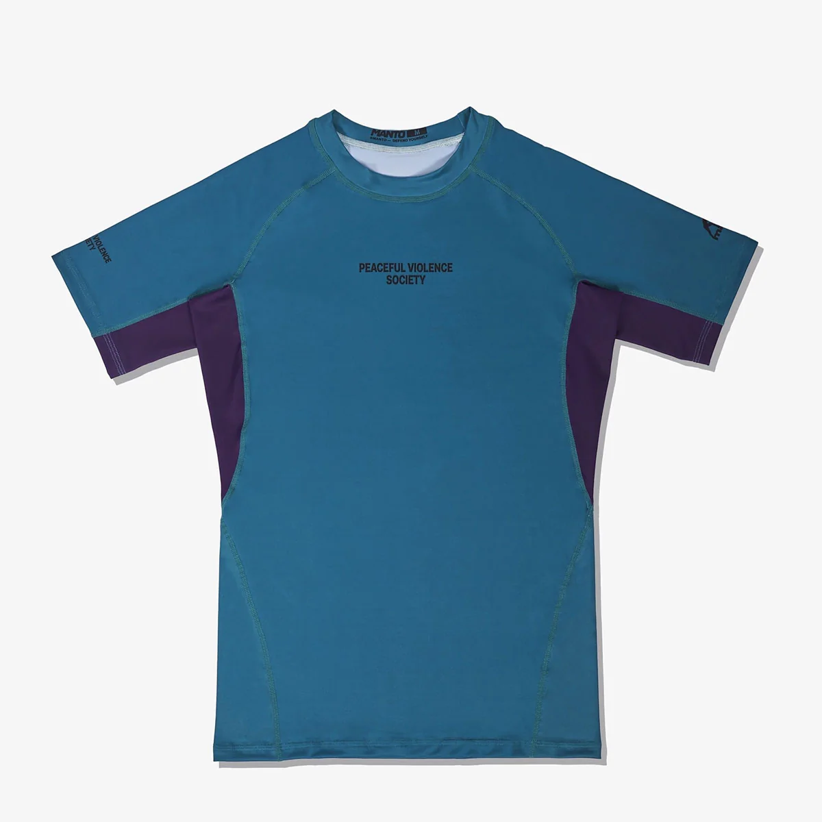 Rashguard Manto Society mangas cortas Verde - Imagen 3