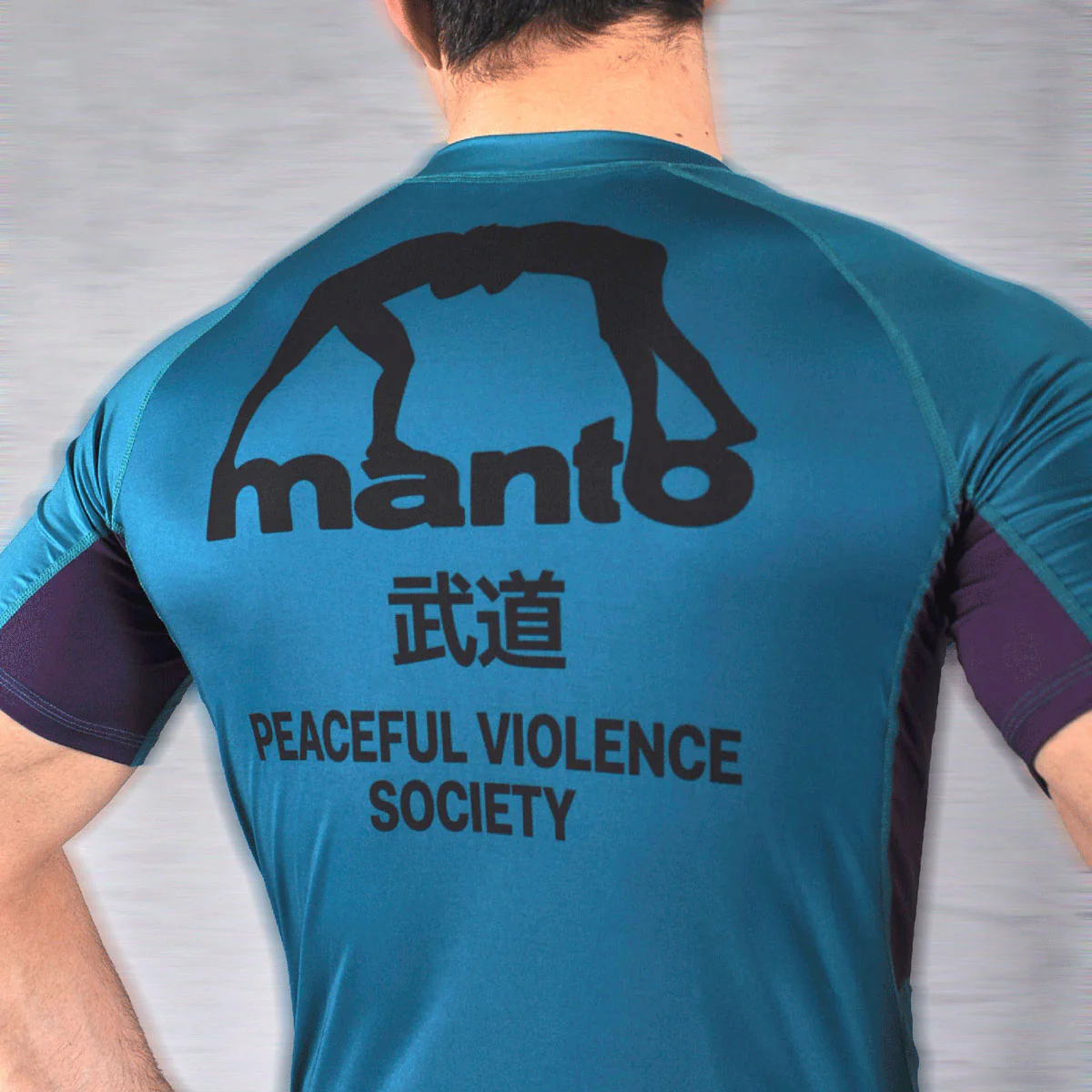 Rashguard Manto Society mangas cortas Verde - Imagen 5