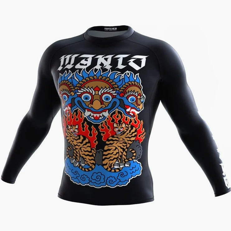 Rashguard Manto Tigres manga larga