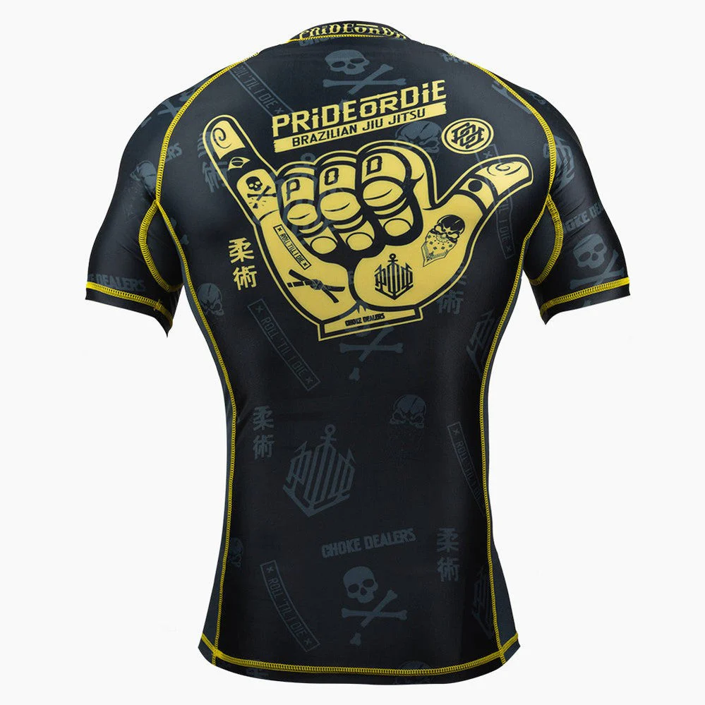 Rashguard Pride or Die Hang Loose mangas cortas