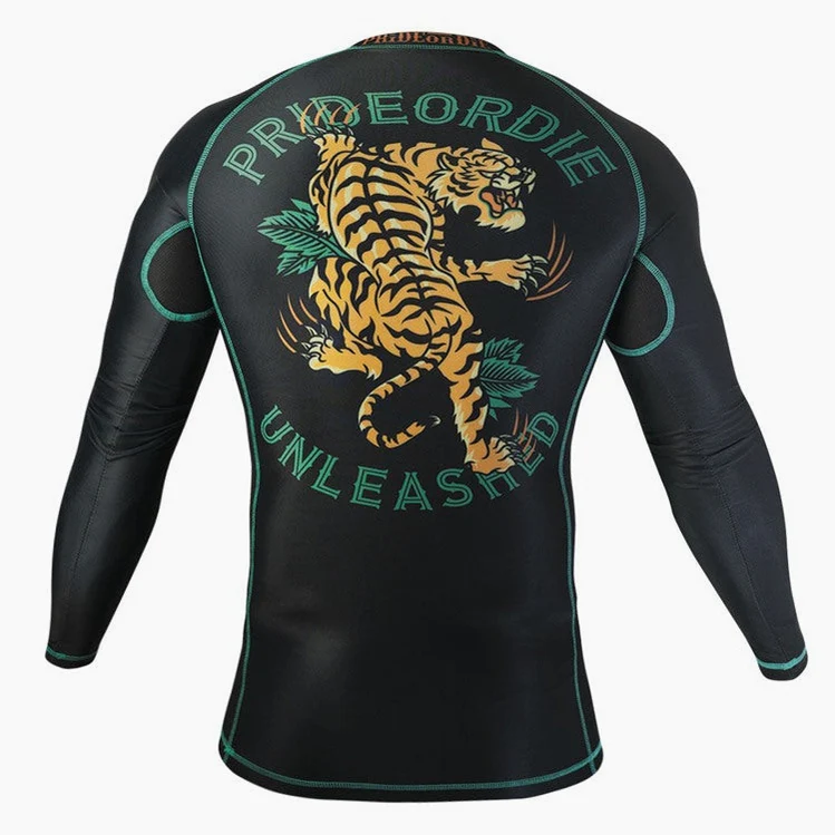 Rashguard Pride or Die Unleashed V2 mangas largas