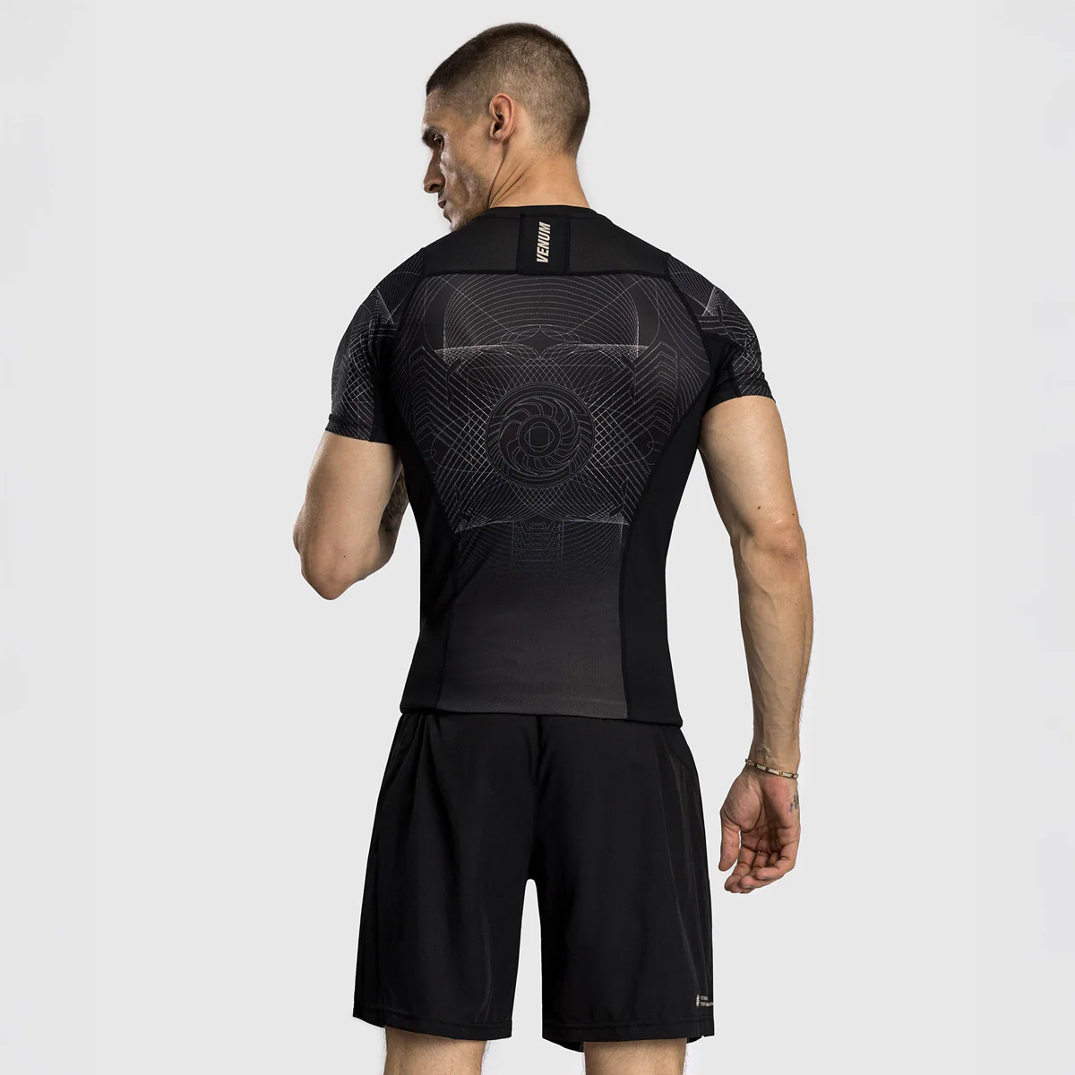 Rashguard Venum G-Fit Air mangas cortas Negro-arena - Imagen 5
