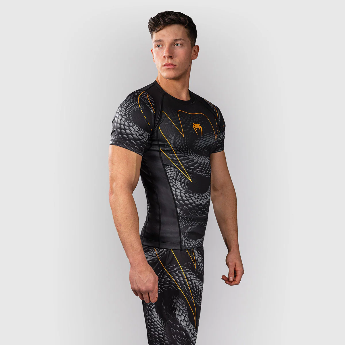 Rashguard Venum Matupa mangas cortas Negro-gris - Imagen 3