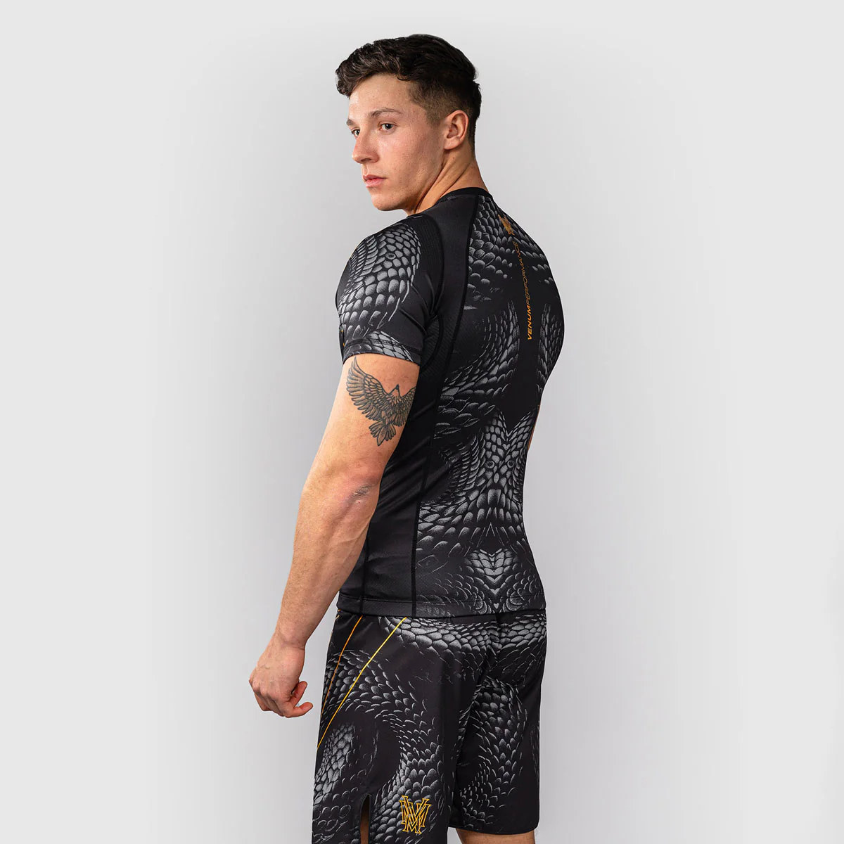 Rashguard Venum Matupa mangas cortas Negro-gris - Imagen 5