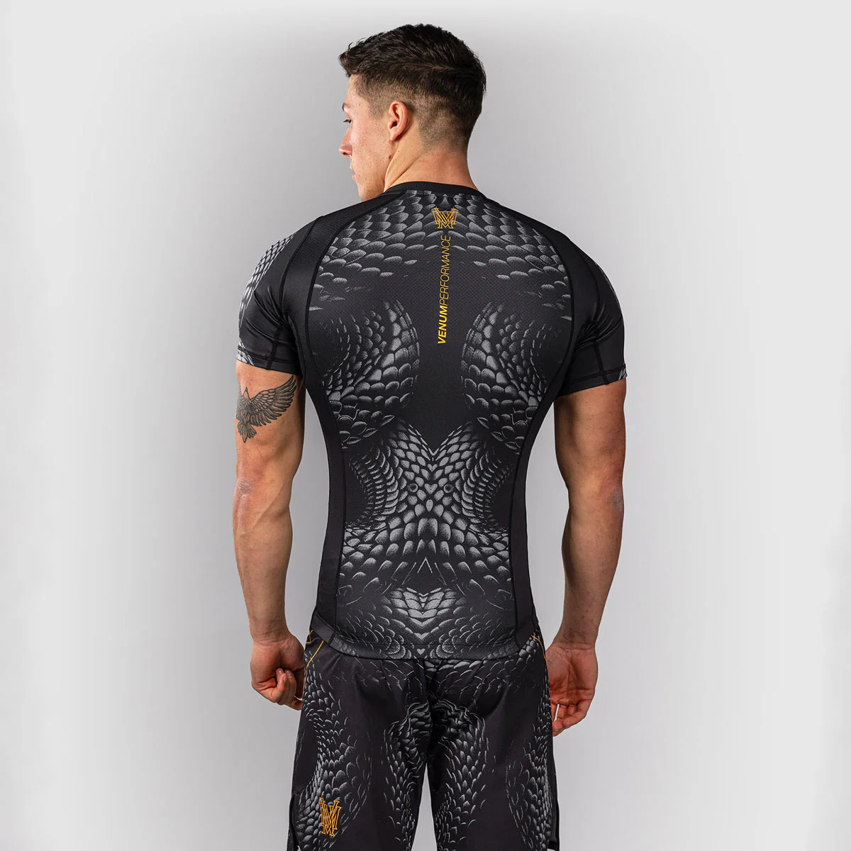 Rashguard Venum Matupa mangas cortas Negro-gris - Imagen 6
