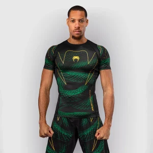 Rashguard Venum Matupa mangas cortas Negro-verde